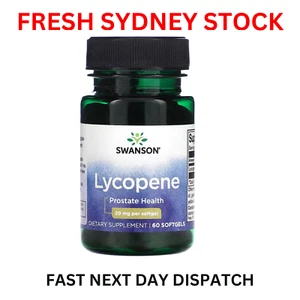 Swanson Lycopene 20 mg 60 Softgels Prostate Health Dietary Supplement - Bild 1 von 5