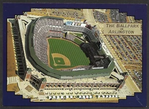 Texas Rangers THE BALLPARK IN ARLINGTON 5 x 7 AW DISTRIBUTOR PHOTO POSTCARD - Picture 1 of 1