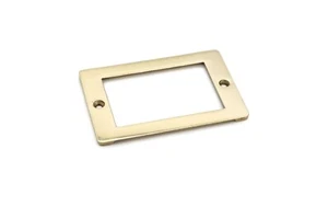 3 x 2 Label Holder File Cabinet Card Holder Drawer Card Label Holder Solid Brass - Picture 1 of 3