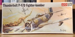 Frog 1:72 Thunderbolt P-47D Fighter-Bomber Vintage Kit No. F232, Sealed - Picture 1 of 5