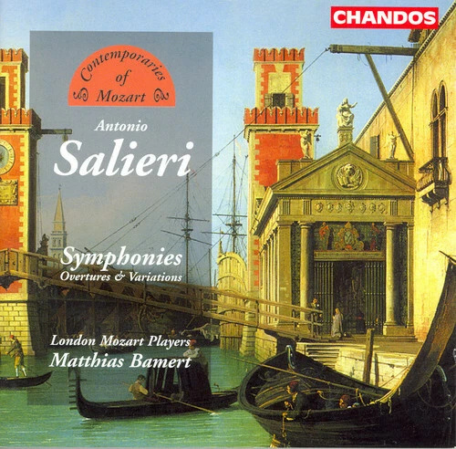 Symphonies Overtures & Variations by Salieri / London Mozart Players / Bamert (CD, 2001)