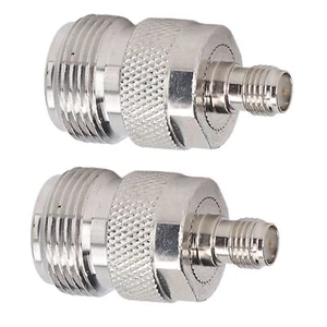 2Pcs N To SMA Adapter RF Coaxial Coax Cable Connector N Female To SMA Female - Zdjęcie 1 z 12
