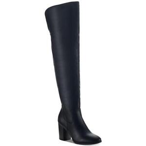 Sun + Stone Womens Harloww Faux Suede Tall Over-The-Knee Boots Shoes BHFO 7851