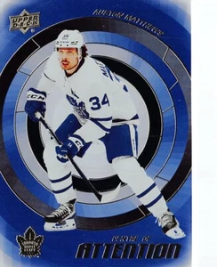 2022-23 Upper Deck Centre of Attention #CA25 Auston Matthews - Picture 1 of 2