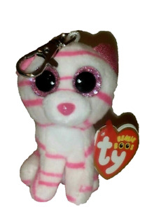 Ty Beanie Boos Metal Key Clip - ASIA the Tiger (3.5 Inch)(Europe Exclusive) NEW