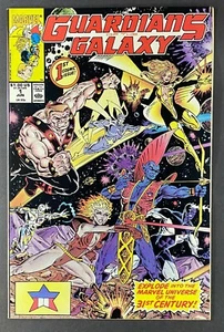 Guardianes de la Galaxia (1990) #1 Casi Nuevo (9.4) Jim Valentino Arte 1a Aplicación Taserface - Imagen 1 de 2