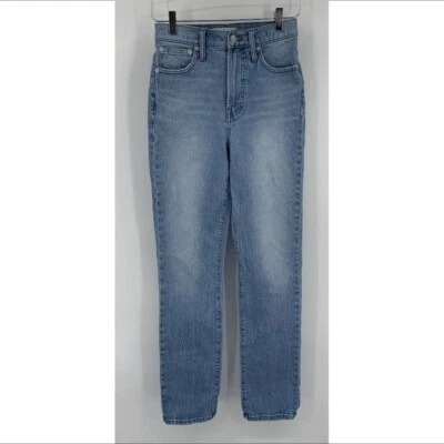 Madewell Perfect vintage full-length jeans high rise mom tapered leg women 25 - Image 1 of 4
