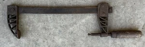 Vintage Hargrave Cincinnati Tool Co. 48 49 Clamp Tool PAT. 1639561 Opens To 13” - Picture 1 of 7