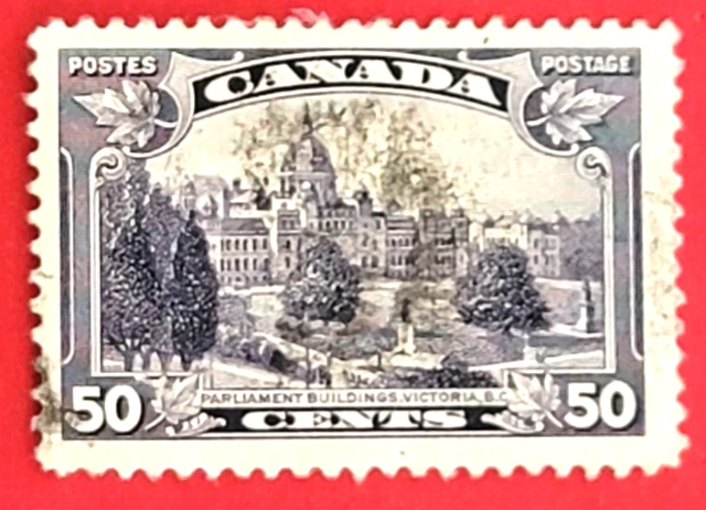 Canada Stamp 226 "Parliament Victoria BC" Used - Image 1 of 1