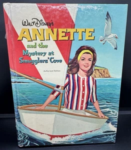 Annette and the Mystery At Smugglers Cove Hardcover Book 1963 Walt Disney - Picture 1 of 9