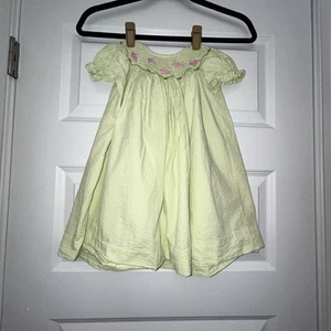 Abito Little English Bunny in cotone ricamato taglia 24 mesi - Foto 1 di 7