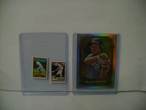 GEORGE BRETT LOT 1991 TOPPS MICRO LOT #540 #2 2024 TOPPS CHROME A&G #130 - Picture 1 of 1