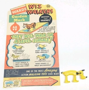 De colección Marx PLUTO Rampa Wiz Walker Juguete Walt Disney Prod Mickey's Wards Jardín - Imagen 1 de 14