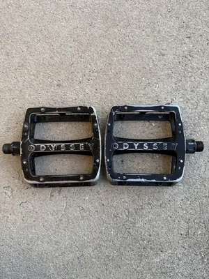 Pedales de bicicleta de aleación Odyssey Black Grandstand V2 Foto 1 de 4