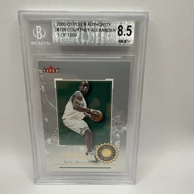 Fleer Authority 2000-01 - Novato Courtney Alexander #126/1250 (RC) BGS 8,5 Foto 1 de 2