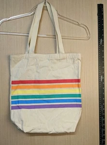 Old Navy Canvas Rainbow “ Pride Month” Special Tote - Picture 1 of 6
