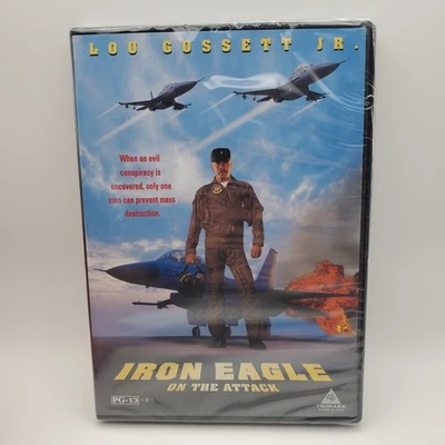 Iron Eagle 4: On the Attack (DVD, 1996) BRAND NEW, FACTORY SEALED Foto 1 de 4