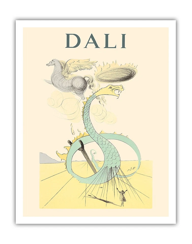 Dan - de Suite Las Doce Tribus de Israel - Grabado vintage de Salvador Dalí Foto 1 de 1