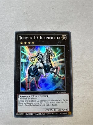 NUMMER 10: ILLUMIRITTER - CT08-DE004 - Secret Rare/ 1. Auflage DE Mint  - Bild 1 von 2