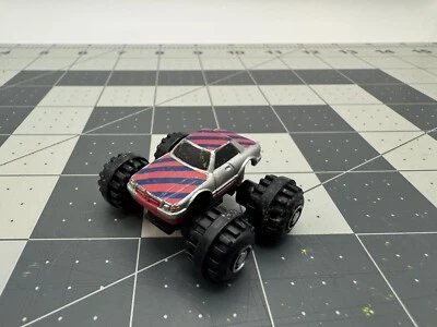Vintage Machines Micro Action 1980's Mercedes Monster Truck 4x4 Funrise 1988 - Image 1 of 4