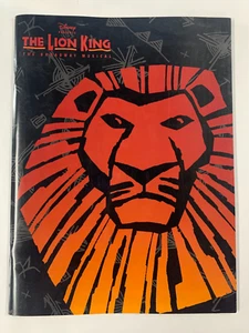 Disneys Der König der Löwen Broadway Musical Souvenir Programm mit Beilagen Tickets 2003 - Bild 1 von 4