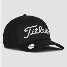 NEW Titleist Players Performance Ball Marker Hat UV Treated Black White