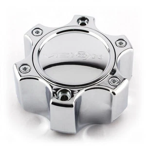 Vision Warrior 375 6x135 6x5.5 Chrome Tall Wheel Center Cap C375-6CDOC w/screws - Picture 1 of 8