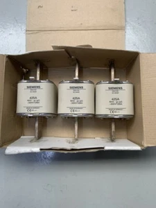 3X SIEMENS LV HRC FUSE ELEMENTS 3NA3365 - Picture 1 of 3