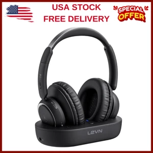 LEVN Wireless Headphones for TV Watching, TV Headphones Wireless for Seniors ... - Picture 1 of 24