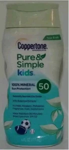 Loción protector solar Coppertone para niños FPS 50 hipoalergénica sin lágrimas 6 oz. - Imagen 1 de 1