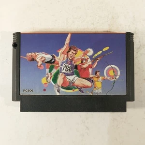 Hyper Sports (Nintendo Famicom FC NES, 1985) Japan Import - Picture 1 of 11