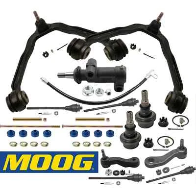 MOOG 13PC Set Front End Steering & Suspension Kit for Chevy GMC Pickup Truck SUV Foto 1 de 4