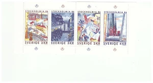 SCHWEDEN SC.1543a SCHWEDISCHE GEMÄLDE POSTFRISCH S/S BKPG20 - Bild 1 von 1