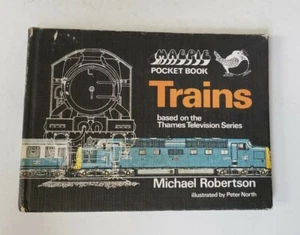 Trains (Magpie Pocket Books) by Robertson, Michael Hardback Book The Fast Free - Picture 1 of 4