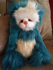 OOAK Artist Bear "Brooklyn" Plush bear by Judy McKee of Kuddly Unique Bears