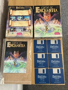 Amiga Core Curse of Enchantia Game - Boxed & Working -👽👾Retro Gift Idea👾👽 - Photo 1/24