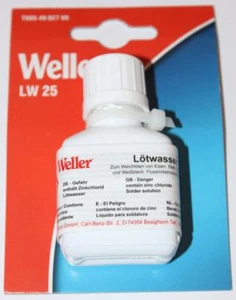 FLUSSANTE LIQUIDO WELLER LW25 SENZA RESINA 25ML 3979758 - Foto 1 di 2