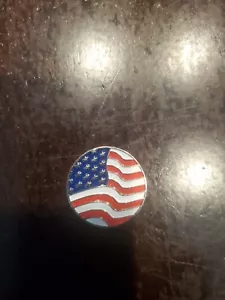 Marcador de pelota de golf con bandera americana de EE. UU. - Imagen 1 de 24