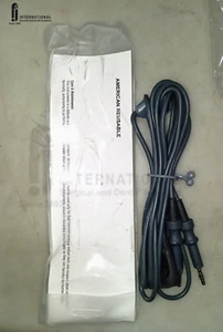 2X Cable Bipolar Alta Calidad Cable de Silicona Americano Reutilizable 3 Metros Autoclaveble - Imagen 1 de 4