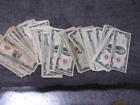 1928-1963 Two Dollar Note Red Seal ~ $2 Bill G-xf _ Collectible Lot Currency