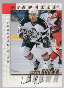 * 1997-98 Pinnacle Be A Player - Autographs [#053] - CURTIS BROWN - Picture 1 of 2