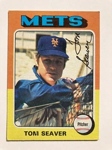 1975 Topps #370 Tom Seaver Baseball New York Mets Ex - Bild 1 von 2