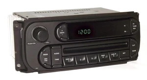 Chrysler Jeep Dodge 2002-07 Radio AMFM Disco Único Reproductor de CD RBK Versión Digital - Imagen 1 de 5