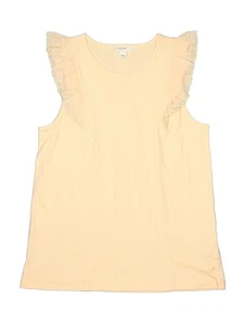 Crewcuts Girls Yellow Sleeveless T-Shirt XL Youth - Picture 1 of 2