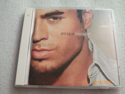 Escape by Enrique Iglesias (CD, 2001) 13 Tracks Latin Pop "Hero" used very good Foto 1 de 4