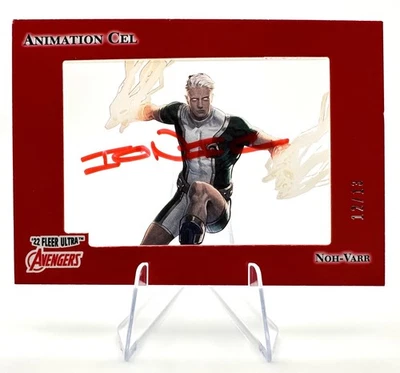 Fleer Ultra Avengers 60 2022 NOR-VARR (Marvel Boy) Red Animation Cell automático 12/13 Foto 1 de 2