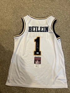 MICHIGAN WOLVERINES- JOHN BEILEIN SIGNED AUTOGRAPH JERSEY JSA COA BASKETBALL - Picture 1 of 9