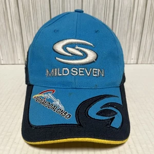 Fernando Alonso Renault F1 Mild Seven #5 Precisport Racing Cap Hat 2000s Vintage - Picture 1 of 10