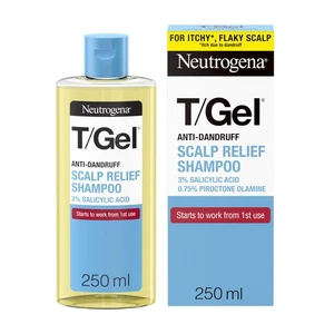 Champú anticaspa Neutrogena T/Gel alivio cuero cabelludo (250 ml) con 3 % salicílico - Imagen 1 de 5