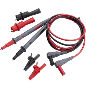 WG-011 Weiche Silikon Messleitung und Sicherheit Krokodilklemmen, Multimeter Messleitung... - Bild 1 von 7